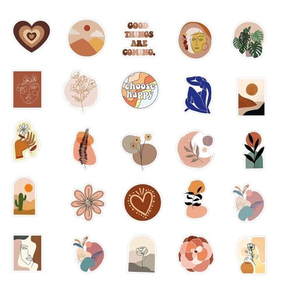 100pc Vinyl Sticker Set  - Picture 2 of 4